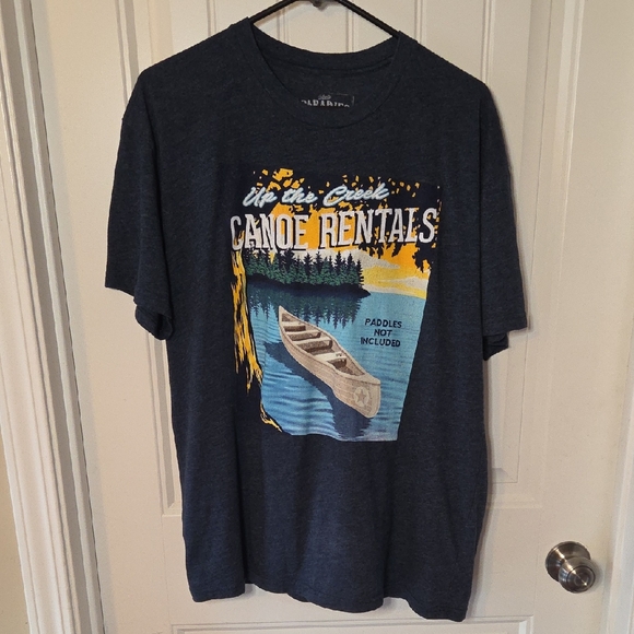 Paradies & Company Other - Men's "Up The Creek Canoe Rentals" Graphic T-Shirt